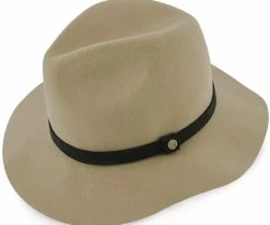 Endeavour - Walrus Hats Grey Wool Felt Fedora Hat - H7007