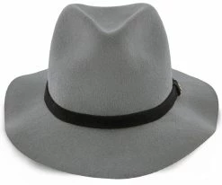 Cheap ๐ Endeavour - Walrus Hats Grey Wool Felt Fedora Hat - H7007 โจ 20 Endeavour - Walrus Hats Grey Wool Felt Fedora Hat - H7007