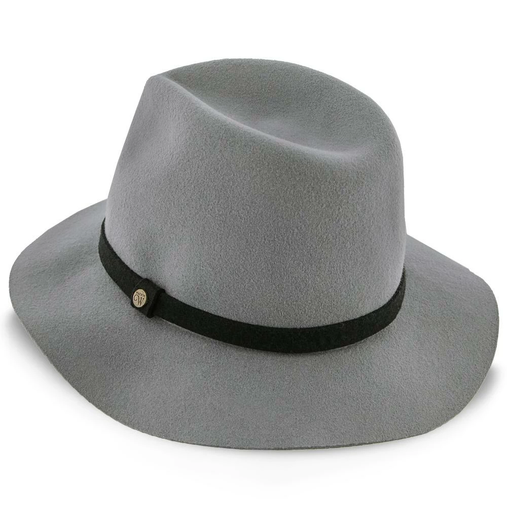 Cheap ๐ Endeavour - Walrus Hats Grey Wool Felt Fedora Hat - H7007 โจ 9 Endeavour - Walrus Hats Grey Wool Felt Fedora Hat - H7007