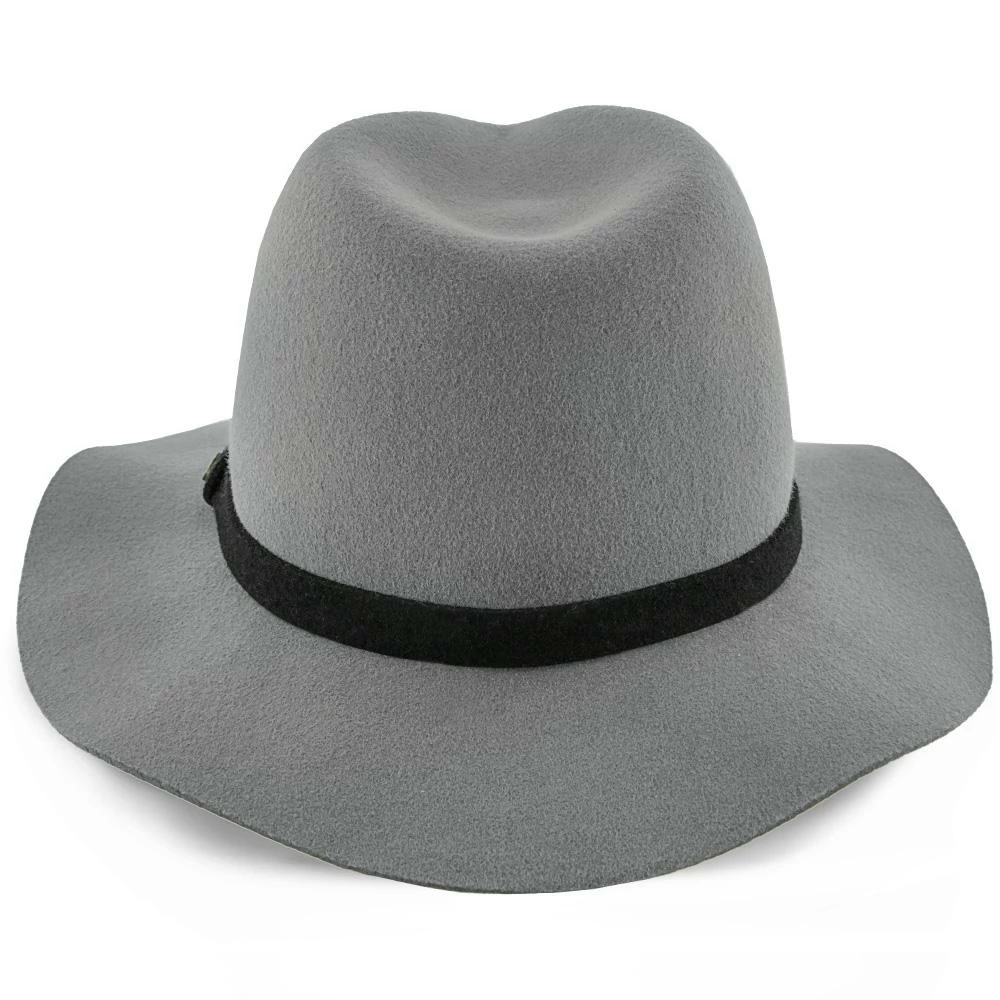 Cheap ๐ Endeavour - Walrus Hats Grey Wool Felt Fedora Hat - H7007 โจ 11 Endeavour - Walrus Hats Grey Wool Felt Fedora Hat - H7007