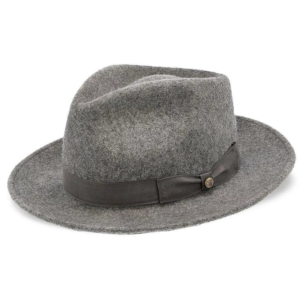 New ๐ Fedora Hats Freemont - Walrus Hats Wool Fedora Hat ๐ 3 Fedora Hats Freemont - Walrus Hats Wool Fedora Hat