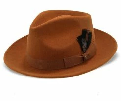 New ๐ Fedora Hats Freemont - Walrus Hats Wool Fedora Hat ๐ 87 Fedora Hats Freemont - Walrus Hats Wool Fedora Hat