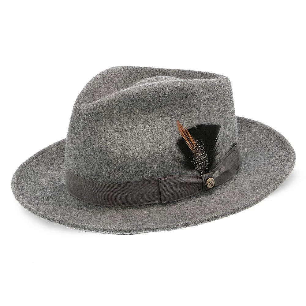 New ๐ Fedora Hats Freemont - Walrus Hats Wool Fedora Hat ๐ 12 Fedora Hats Freemont - Walrus Hats Wool Fedora Hat