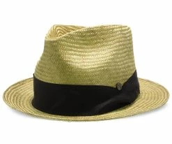 Midnight Luxe - Walrus Hats Natural Sisal Straw Fedora Childs Hat