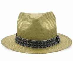 Midnight Luxe - Walrus Hats Natural Sisal Straw Fedora Childs Hat