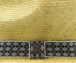 Midnight Luxe - Walrus Hats Natural Sisal Straw Fedora Childs Hat