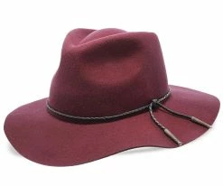 Flash Sale ๐ Monterey - Walrus Hats Light Brown Wool Felt Wide Brim Fedora Hat - H7010 ๐ฅฐ 36 Monterey - Walrus Hats Light Brown Wool Felt Wide Brim Fedora Hat - H7010