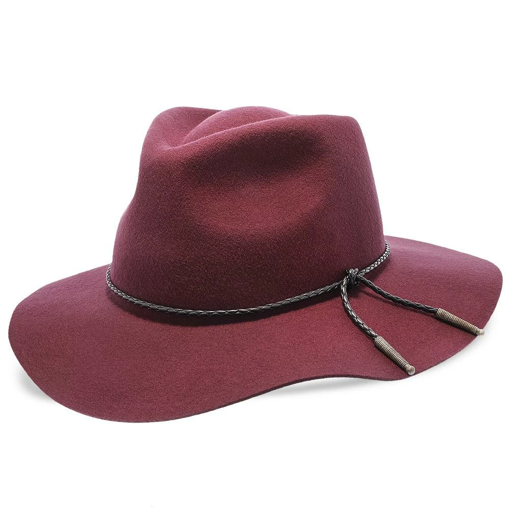 Flash Sale ๐ Monterey - Walrus Hats Light Brown Wool Felt Wide Brim Fedora Hat - H7010 ๐ฅฐ 6 Monterey - Walrus Hats Light Brown Wool Felt Wide Brim Fedora Hat - H7010