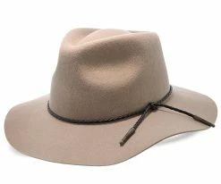 Flash Sale ๐ Monterey - Walrus Hats Light Brown Wool Felt Wide Brim Fedora Hat - H7010 ๐ฅฐ 37 Monterey - Walrus Hats Light Brown Wool Felt Wide Brim Fedora Hat - H7010