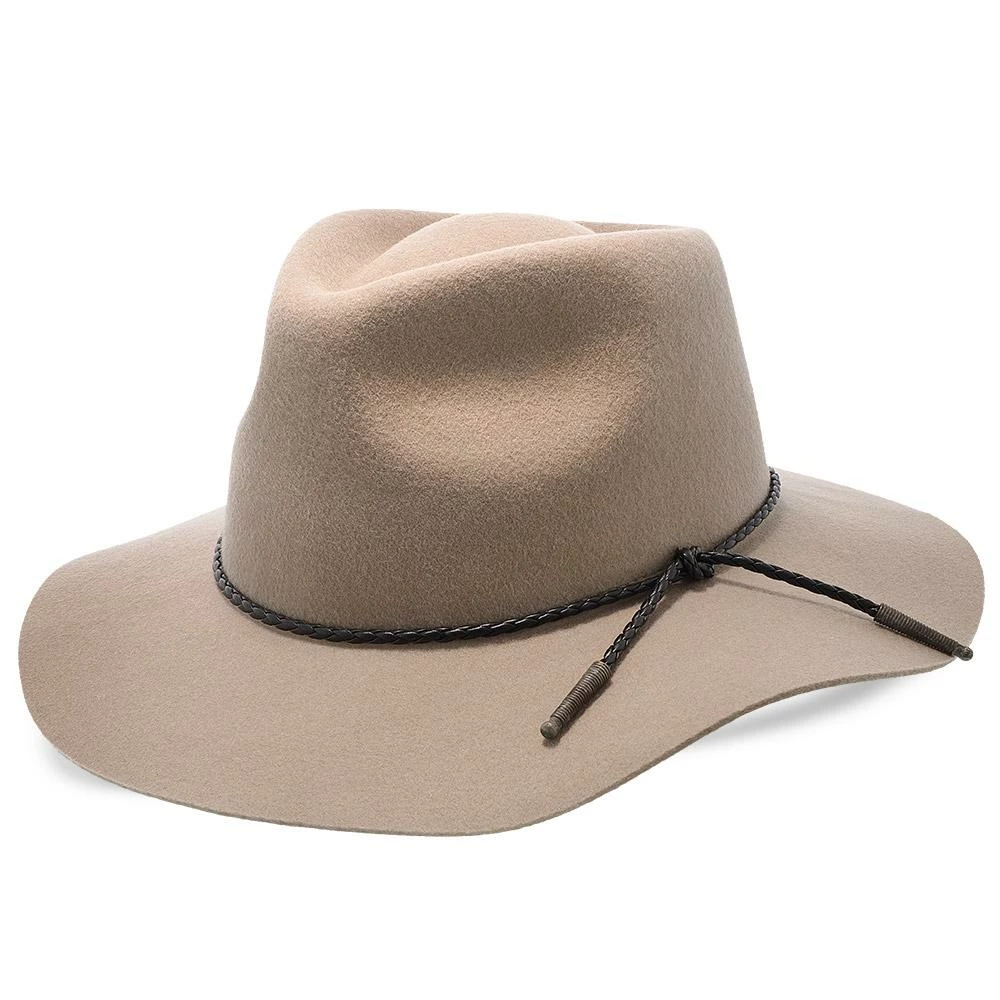 Flash Sale ๐ Monterey - Walrus Hats Light Brown Wool Felt Wide Brim Fedora Hat - H7010 ๐ฅฐ 7 Monterey - Walrus Hats Light Brown Wool Felt Wide Brim Fedora Hat - H7010