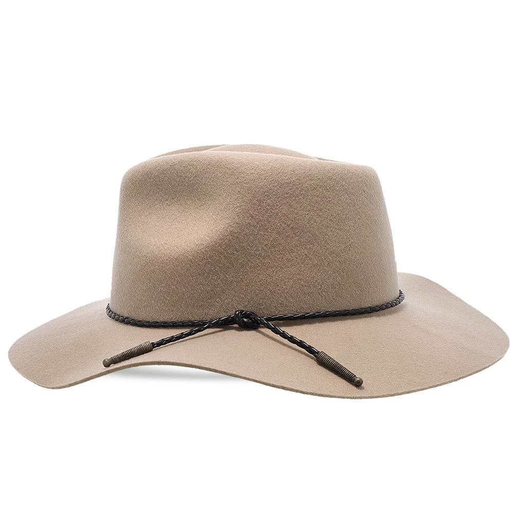 Flash Sale ๐ Monterey - Walrus Hats Light Brown Wool Felt Wide Brim Fedora Hat - H7010 ๐ฅฐ 13 Monterey - Walrus Hats Light Brown Wool Felt Wide Brim Fedora Hat - H7010