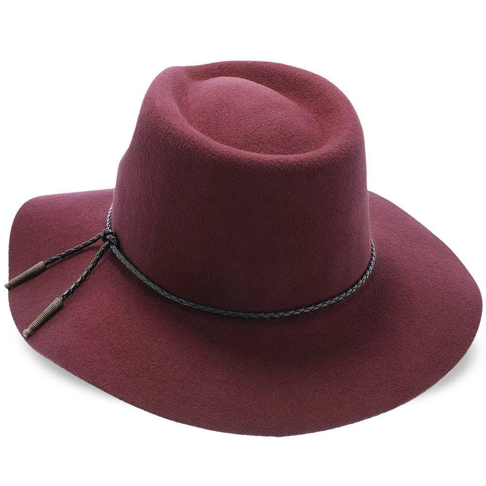 Flash Sale ๐ Monterey - Walrus Hats Light Brown Wool Felt Wide Brim Fedora Hat - H7010 ๐ฅฐ 15 Monterey - Walrus Hats Light Brown Wool Felt Wide Brim Fedora Hat - H7010