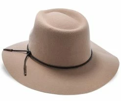 Flash Sale ๐ Monterey - Walrus Hats Light Brown Wool Felt Wide Brim Fedora Hat - H7010 ๐ฅฐ 46 Monterey - Walrus Hats Light Brown Wool Felt Wide Brim Fedora Hat - H7010