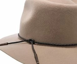 Flash Sale ๐ Monterey - Walrus Hats Light Brown Wool Felt Wide Brim Fedora Hat - H7010 ๐ฅฐ 49 Monterey - Walrus Hats Light Brown Wool Felt Wide Brim Fedora Hat - H7010