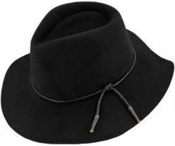 Monterey - Walrus Hats Light Brown Wool Felt Wide Brim Fedora Hat - H7010