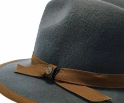 Pinnacle - Walrus Hats Sage Wool Felt Fedora Hat - H7022