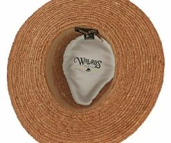 Men South Beach - Walrus Hats Natural Raffia Straw Fedora Hat