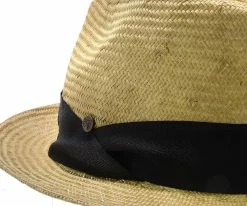 Men Midnight Luxe - Walrus Hats Sisal Straw Fedora Hat W/ Band