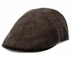 Walrus Hats Luxe End Game Duckbill Flat Cap Men