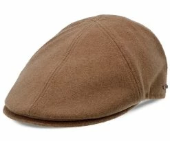 Men Walrus Hats Luxe Grand Master Duckbill Flat Cap