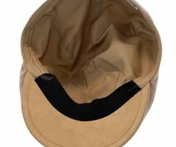 Men Walrus Hats Luxe Checkmate Duckbill Flat Cap