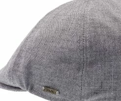 Men Walrus Hats Luxe Checkmate Duckbill Flat Cap