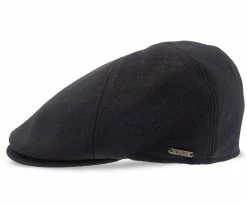 Men Walrus Hats Luxe Grand Master Duckbill Flat Cap