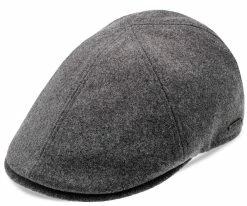 Men Walrus Hats Luxe Grand Master Duckbill Flat Cap