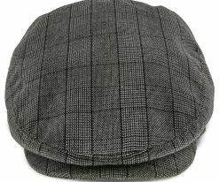 Men Director - Walrus Hats Grey Plaid Polyester Ivy Cap