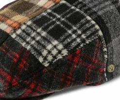 Men Photoshoot - Walrus Hats Plaid Patchwork Polyester Kids Ivy Cap (Toddler, Boys, Youth)