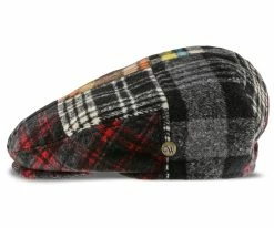 Men Photoshoot - Walrus Hats Plaid Patchwork Polyester Kids Ivy Cap (Toddler, Boys, Youth)