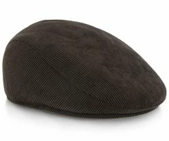 The Guinness - Walrus Hats Green Corduroy Ascot Cap Men