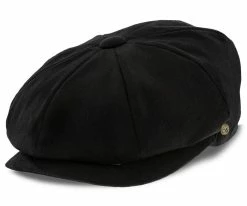 Beckham - Walrus Hats Tan Cotton 8 Panel Newsboy Cap