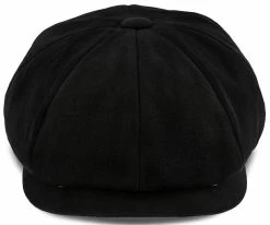 Beckham - Walrus Hats Tan Cotton 8 Panel Newsboy Cap