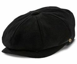 Beckham - Walrus Hats Tan Cotton 8 Panel Newsboy Cap