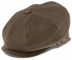 Regal - Walrus Hats Linen/Cotton 8 Panel Newsboy Cap Men