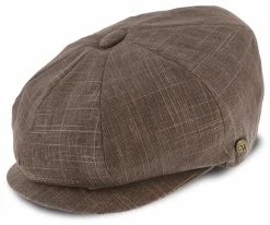 Regal - Walrus Hats Linen/Cotton 8 Panel Newsboy Cap Men