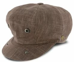 Regal - Walrus Hats Linen/Cotton 8 Panel Newsboy Cap Men
