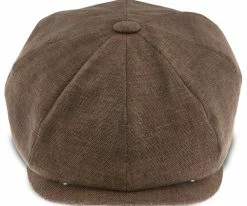 Regal - Walrus Hats Linen/Cotton 8 Panel Newsboy Cap Men