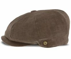 Regal - Walrus Hats Linen/Cotton 8 Panel Newsboy Cap Men