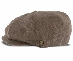 Regal - Walrus Hats Linen/Cotton 8 Panel Newsboy Cap Men