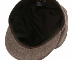 Regal - Walrus Hats Linen/Cotton 8 Panel Newsboy Cap Men