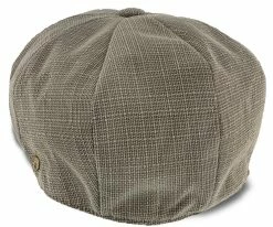 Men Textbook - Walrus Hats Sage/Grey Polyester 8 Panel Newsboy Cap