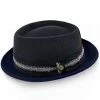 Tribute - Walrus Hats Wool Felt Pork Pie Hat - H7008 Men