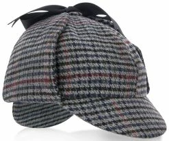 Cheap ๐งจ Fox & Hound - Walrus Hats Multi-colored Wool Blend Checkered Sherlock Holmes Deerstalker Hat Men ๐ 18 Fox & Hound - Walrus Hats Multi-colored Wool Blend Checkered Sherlock Holmes Deerstalker Hat Men