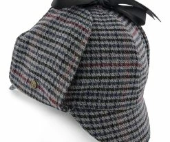 Cheap ๐งจ Fox & Hound - Walrus Hats Multi-colored Wool Blend Checkered Sherlock Holmes Deerstalker Hat Men ๐ 22 Fox & Hound - Walrus Hats Multi-colored Wool Blend Checkered Sherlock Holmes Deerstalker Hat Men