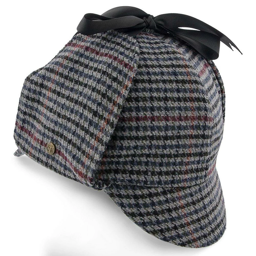 Cheap ๐งจ Fox & Hound - Walrus Hats Multi-colored Wool Blend Checkered Sherlock Holmes Deerstalker Hat Men ๐ 9 Fox & Hound - Walrus Hats Multi-colored Wool Blend Checkered Sherlock Holmes Deerstalker Hat Men