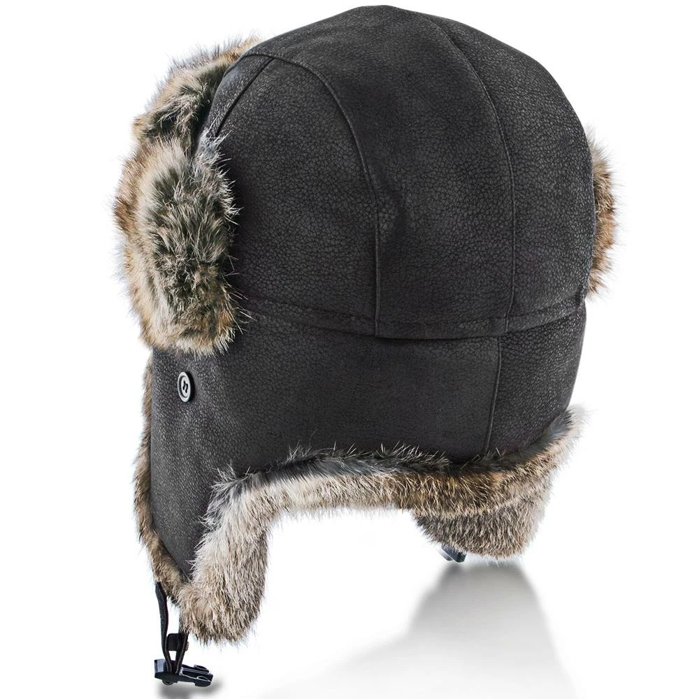 Buy ๐ Men Walrus Hats Faux Fur Brown Trapper Hat โจ 8 Men Walrus Hats Faux Fur Brown Trapper Hat