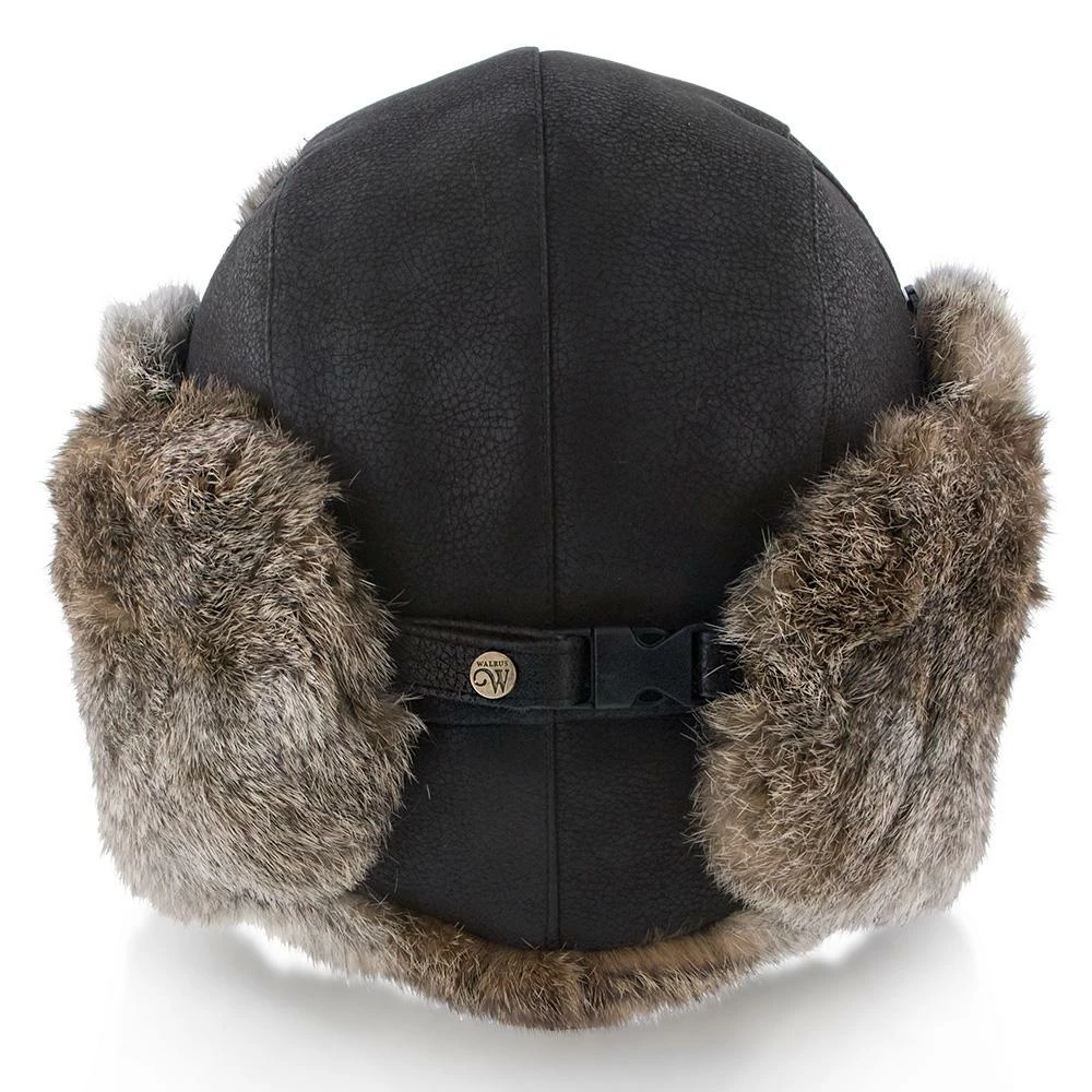 Cheapest ๐ Men Walrus Hats Genuine Rabbit Fur Brown Trapper Hat ๐ 12 Men Walrus Hats Genuine Rabbit Fur Brown Trapper Hat