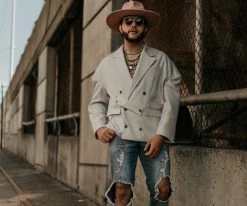 Walrus Hats Castle Pink Fedora Hat W/ Festival Bands